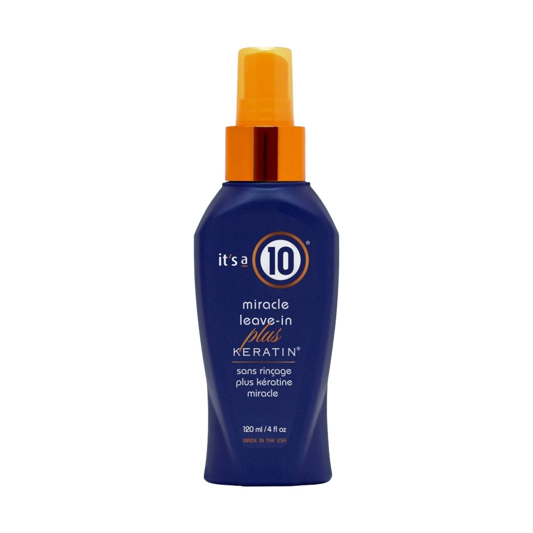 It's a 10 Miracle Leave-In Keratin Plus Haircare