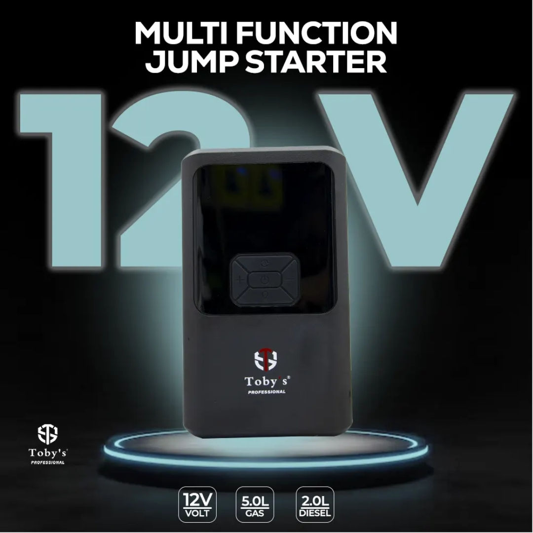 Toby's Professional Jump Starter X13 & Integrated Air Pump