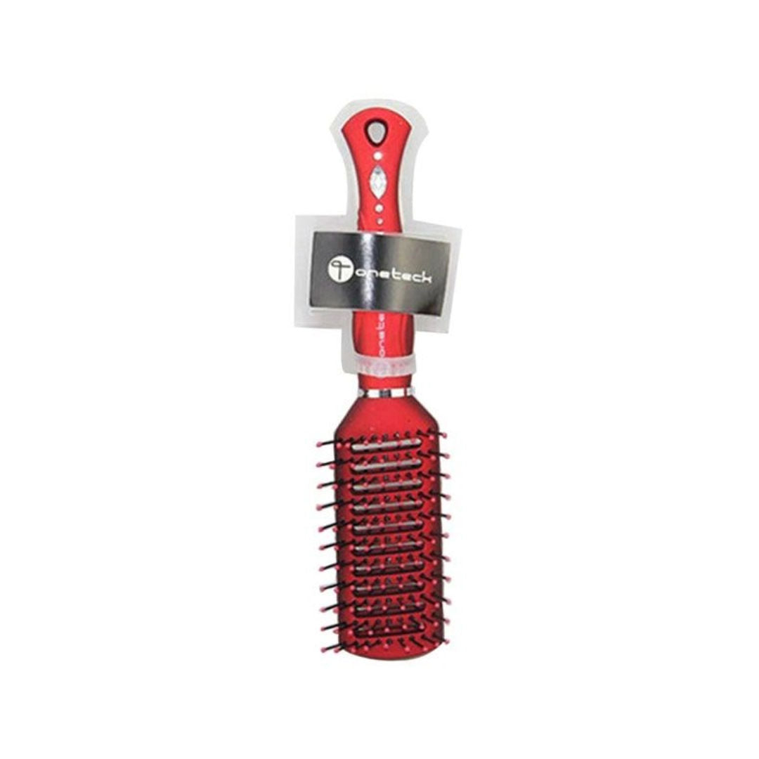 onetech Hair Brush, Red