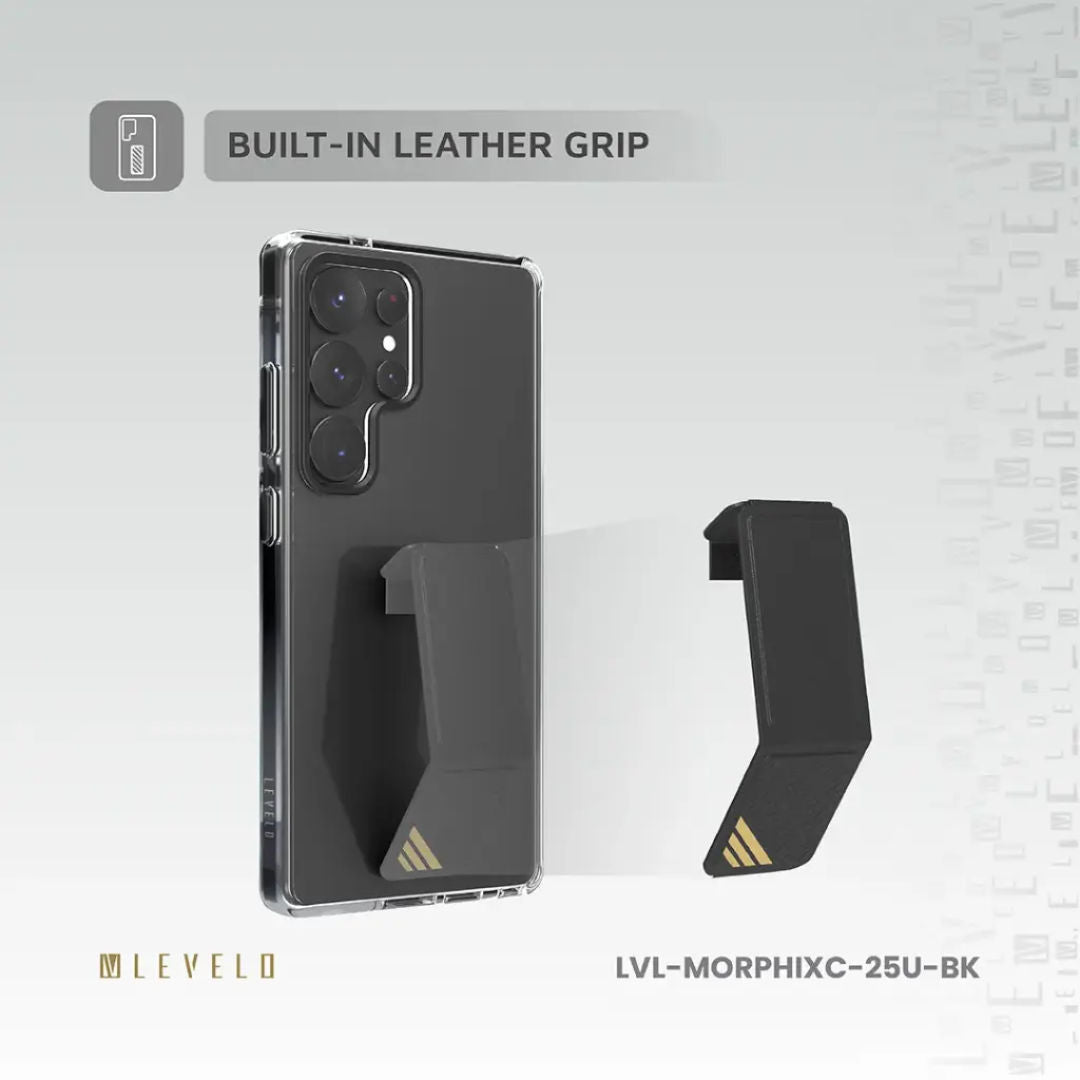 Levelo Morphix Clara Grip Case For Samsung S25 Ultra