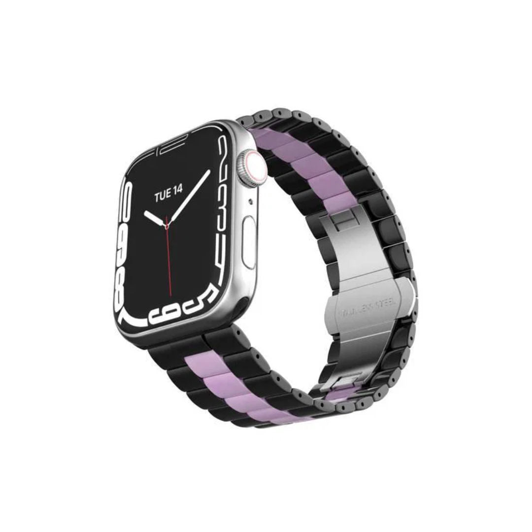 Levelo Enigma Ceramic Watch Strap For Apple Watch, 38/40/41mm