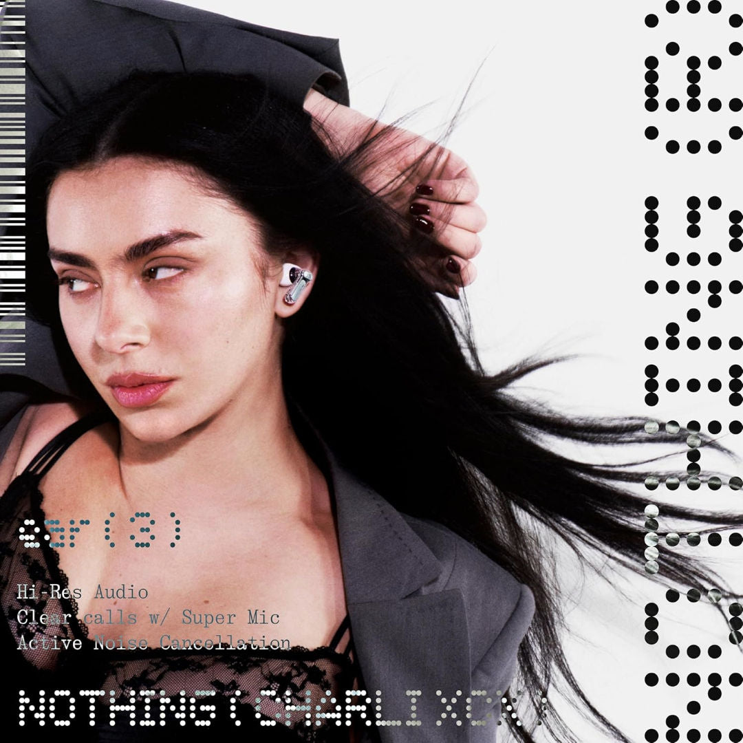 Nothing Ear (3) True Wireless Earbuds, Active Noise Cancellation, Global Version