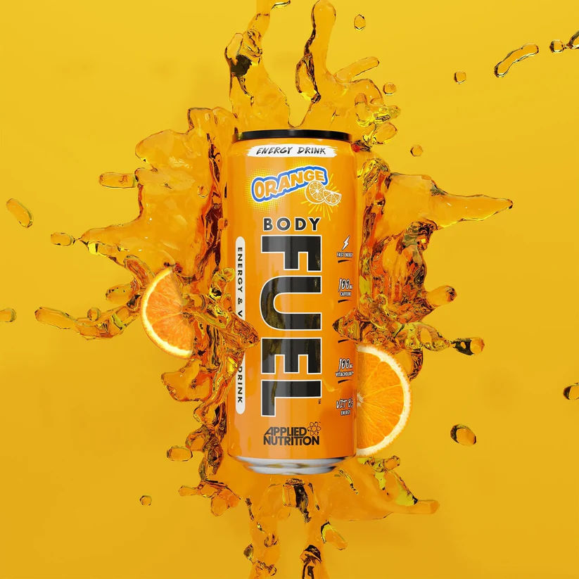 Applied Nutrition BodyFuel Energy Drink, 330ml, Zero Sugar Functional Energy with Vitamins, Nootropics & Amino Acids