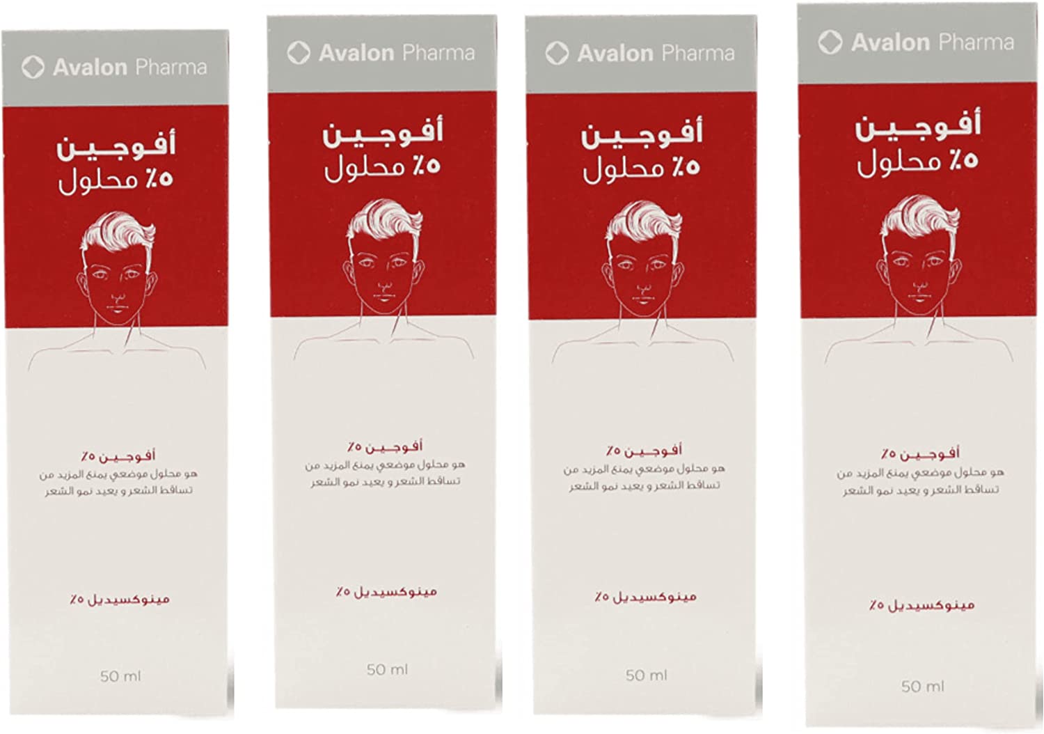 Avogain 5% Minoxidil Topical Solution for Hair Growth 50 mL