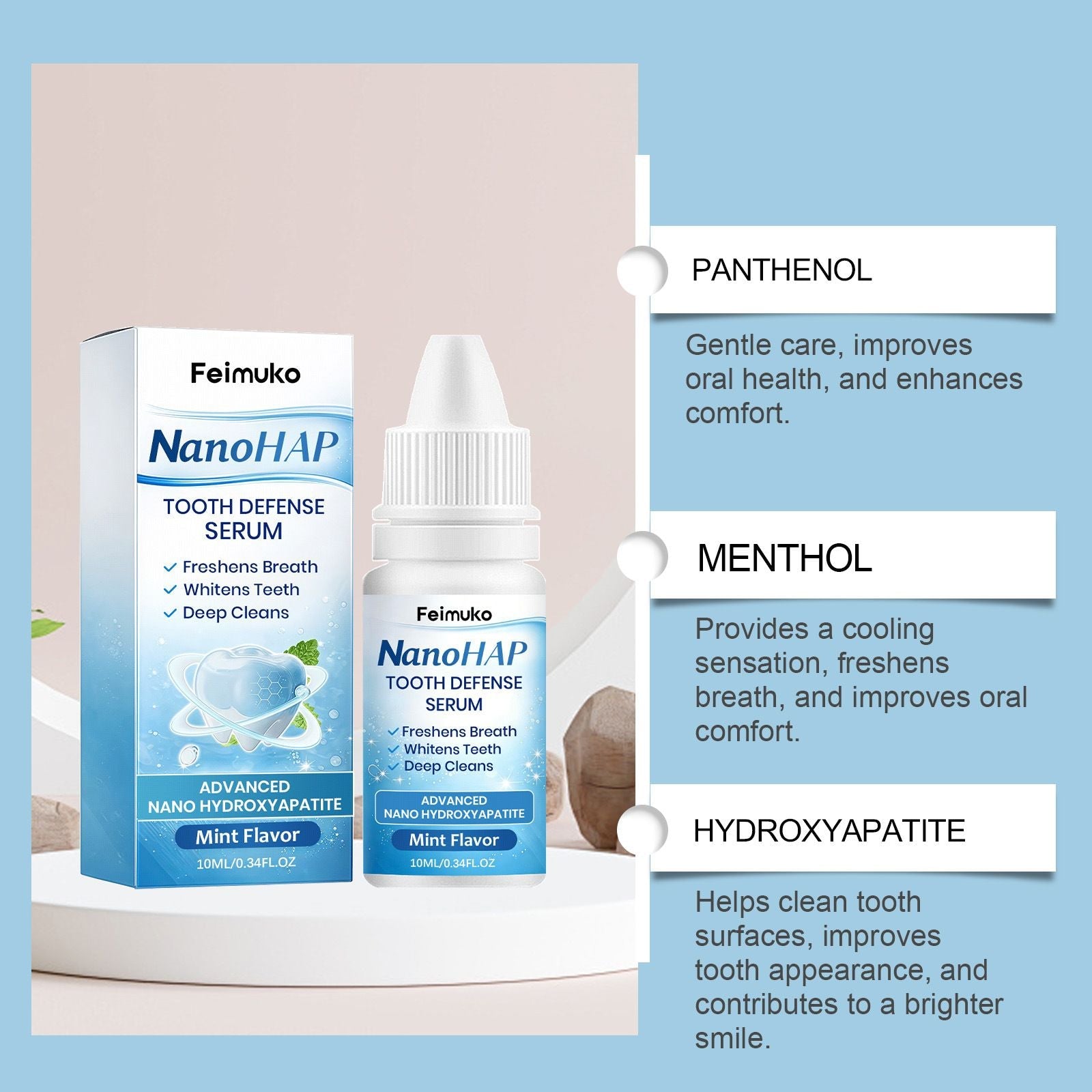 Teeth Care Serum Whitening Gel 10ml