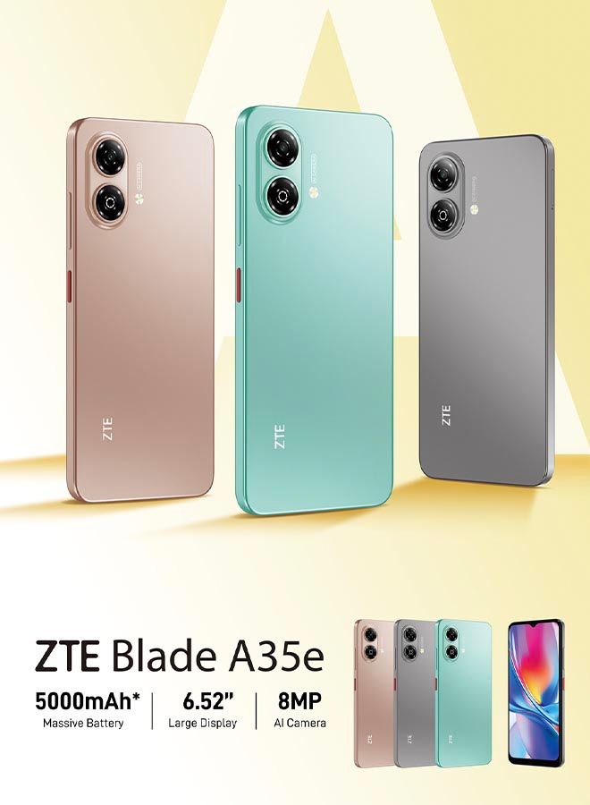ZTE Blade A35e Dual SIM Ice Green 2GB+4GB RAM 64GB