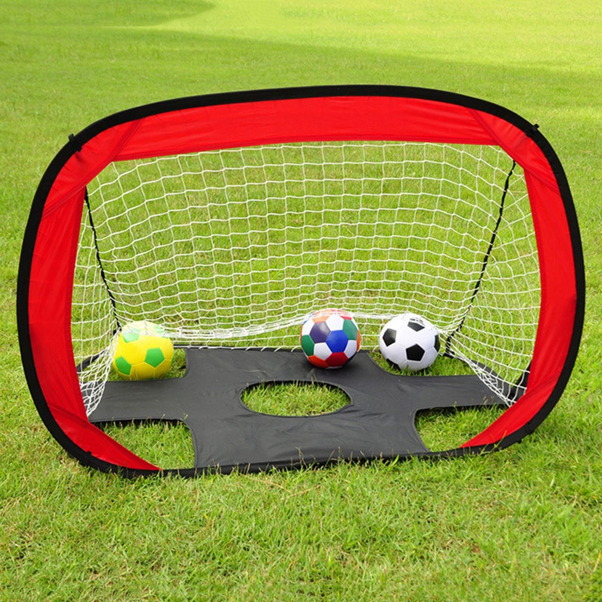Mini Soccer Goal Portable Football Target Net With Carry Bag Outdoor Garden Game Kids Sport Toy Gift
