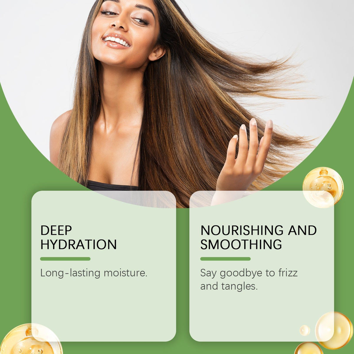 Hair Care Essential Oil for Deep Moisturizing, Nourishing, and Shine ,118ml