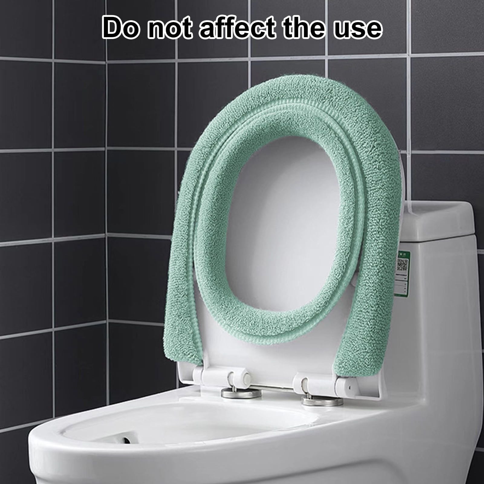 Bathroom Toilet Seat Covers Knitted Style Winter Toilet Seat Cushion Cover