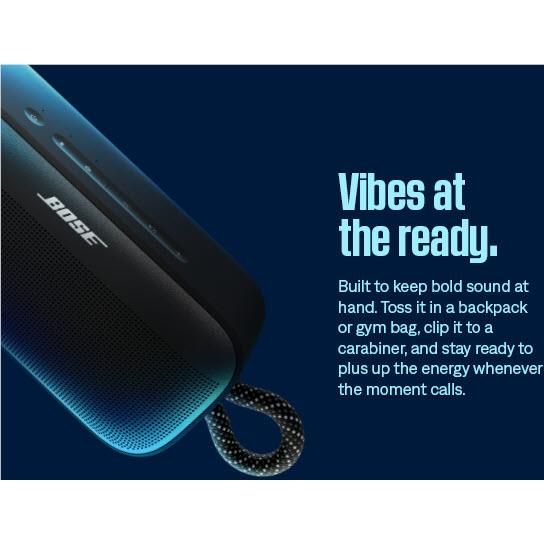 Bose SoundLink Plus Portable Bluetooth Speaker-Bold Sound, Booming Bass