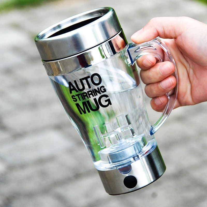 Self Stirring Cup Automatic Unplugged Anti Fall Mixing Coffee Mug with Lid