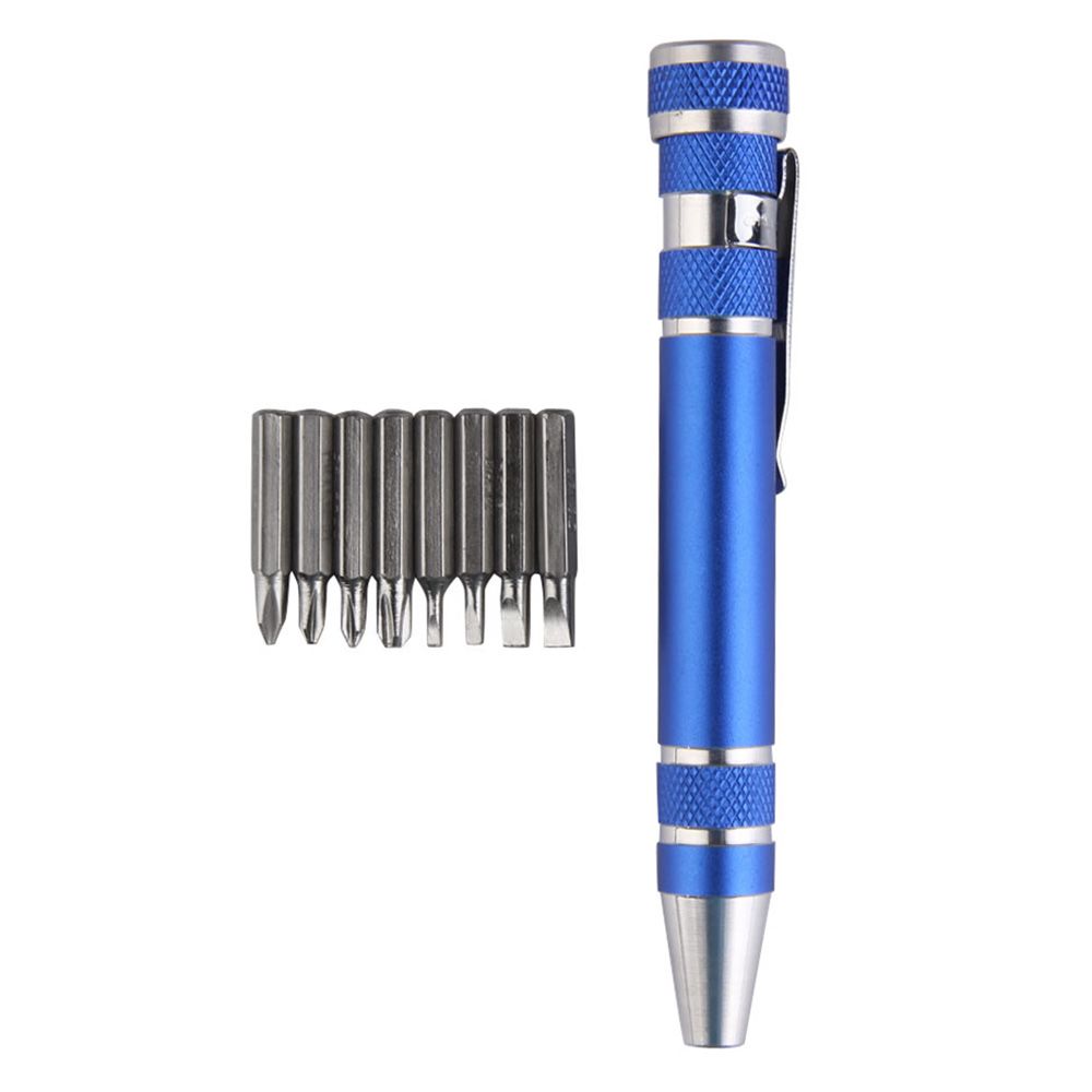 8 In 1 Screwdriver Set Mini Repair Pen Tool Precision Multifunctional Screwdriver
