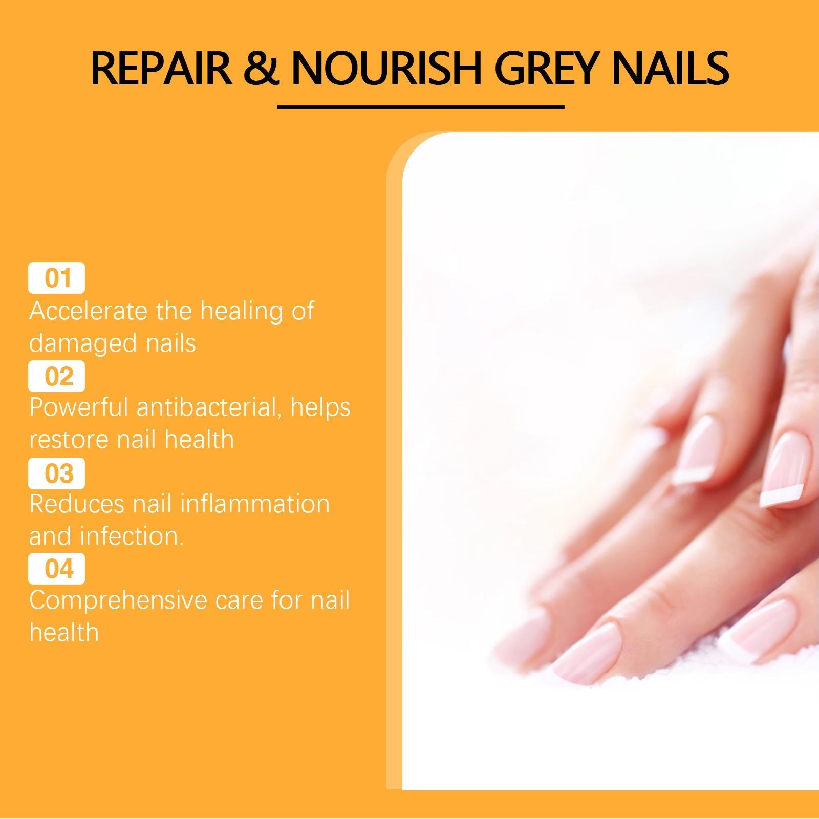 Bee Venom Nail Care Solution, Deep Cleaning and Repair for Healthy Nails ,15ml