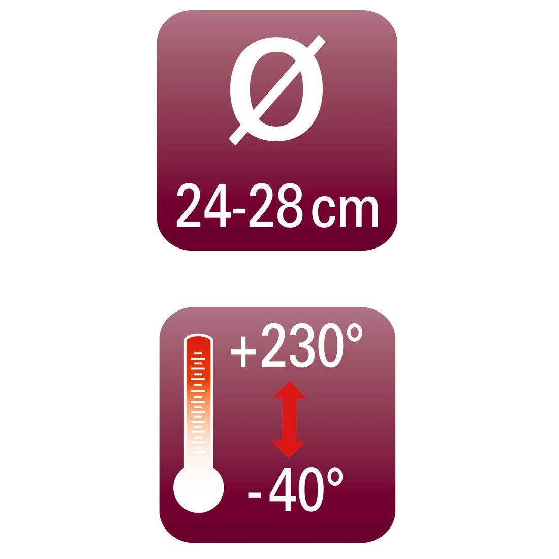 XAVAX 111545 غطاء عالمي مع فتحة تهوية للبخار للأواني والمقالي، 24، 26، 28 سم، زجاج