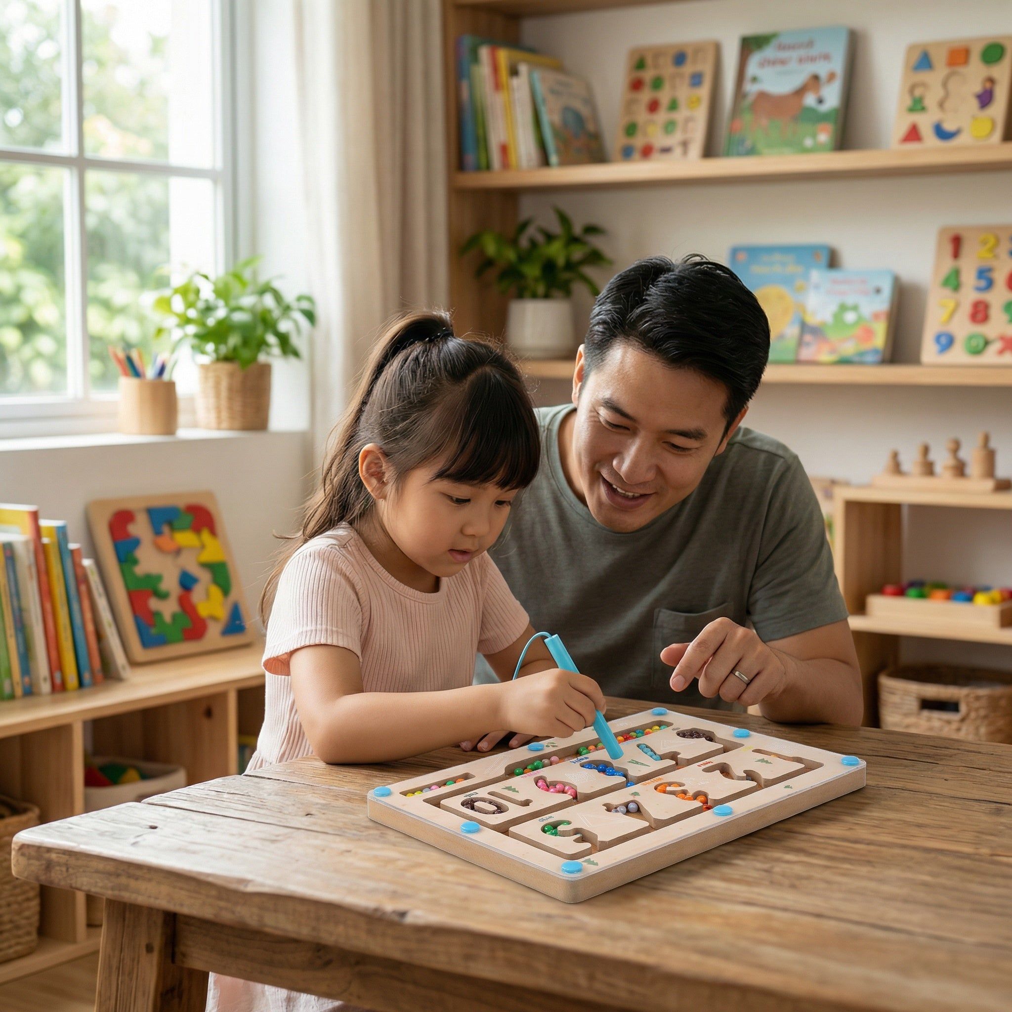 NUMBER MAZE PUZZLE