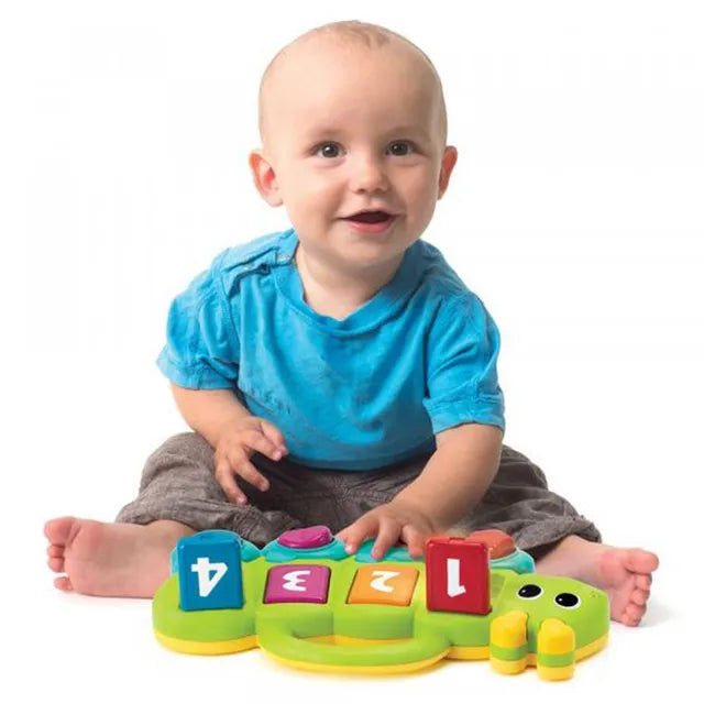 Infantino Light N Sound Pop Up Buddy – Interactive Learning Toy for Babies
