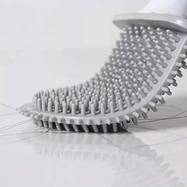 Deep Cleaner Detachable Silicone Toilet Brush - Hygienic, Durable & Easy to Clean Toilet Cleaning Brush