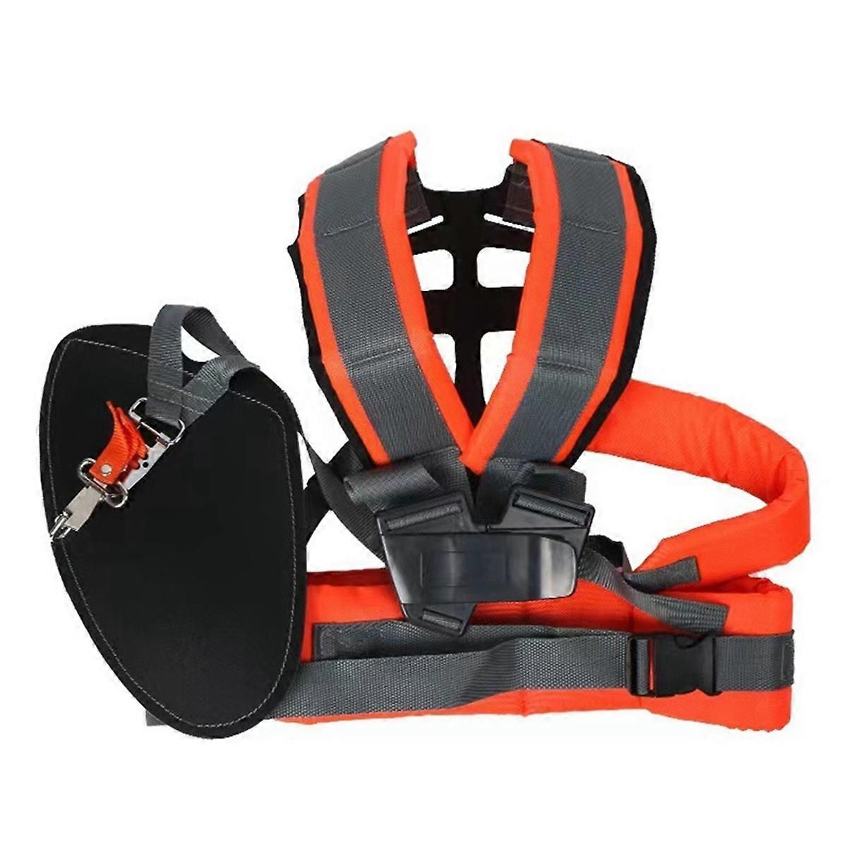 Trimmer Shoulder Strap Padded Adjustable for Weed Trimmer Gray