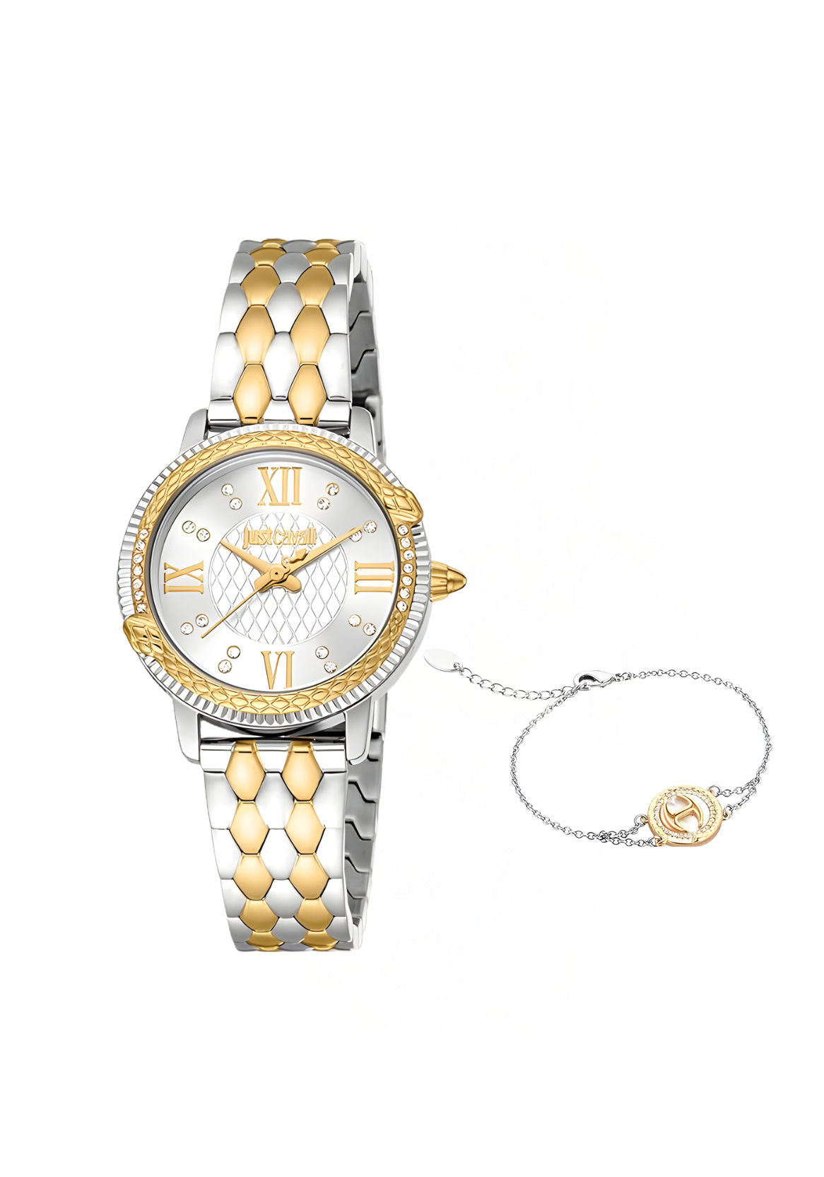 Just Cavalli SET watch - LAD SS SILV