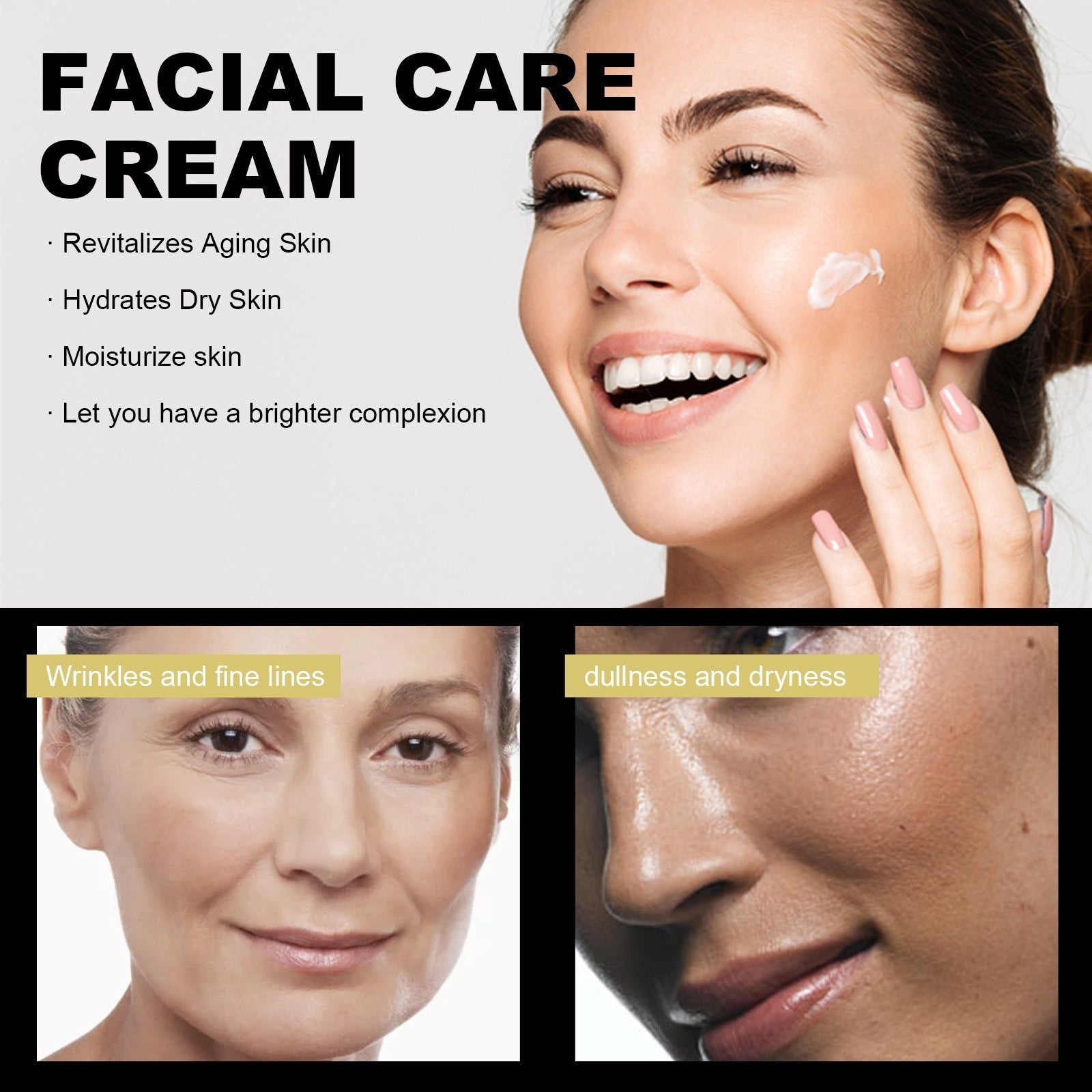 Advanced Snail Cream, Facial Care, Anti-Aging, Moisturizing, Brightening, Firming, Collagen Boost ,30g