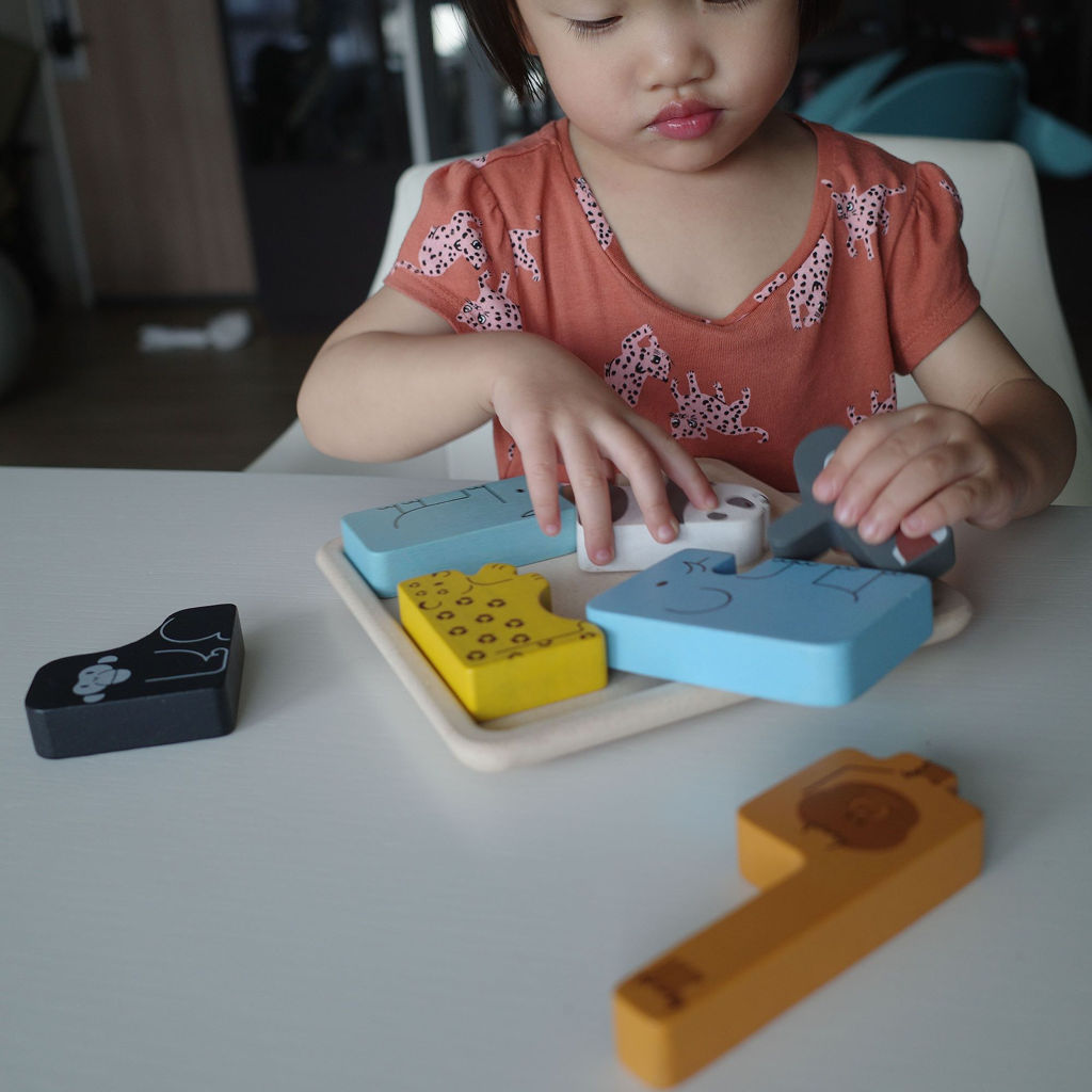 PlanToys Animal Puzzle Game