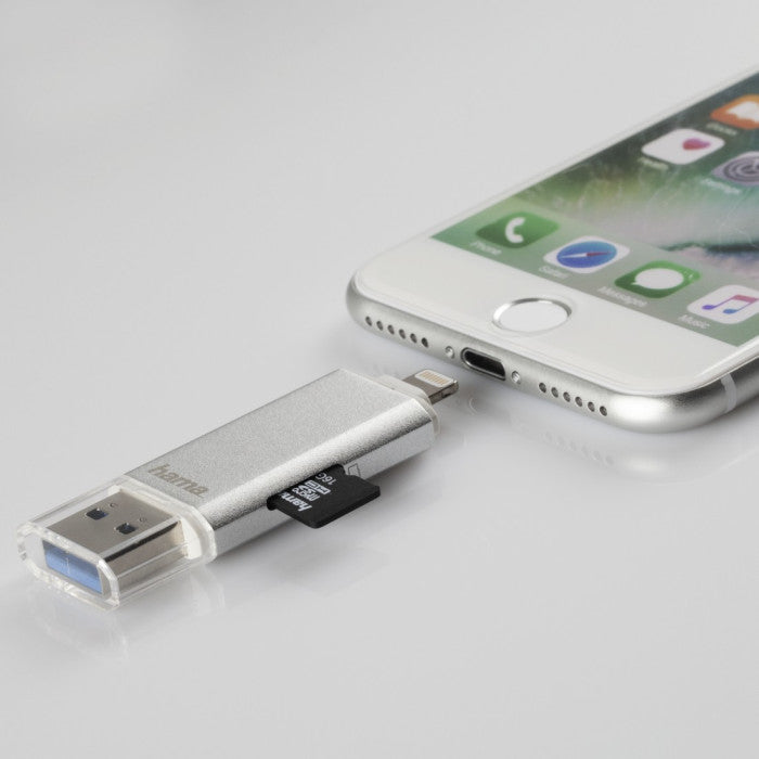 HAMA 124176 LIGHTNING & USB 3.0 MIC.SD CARD READER