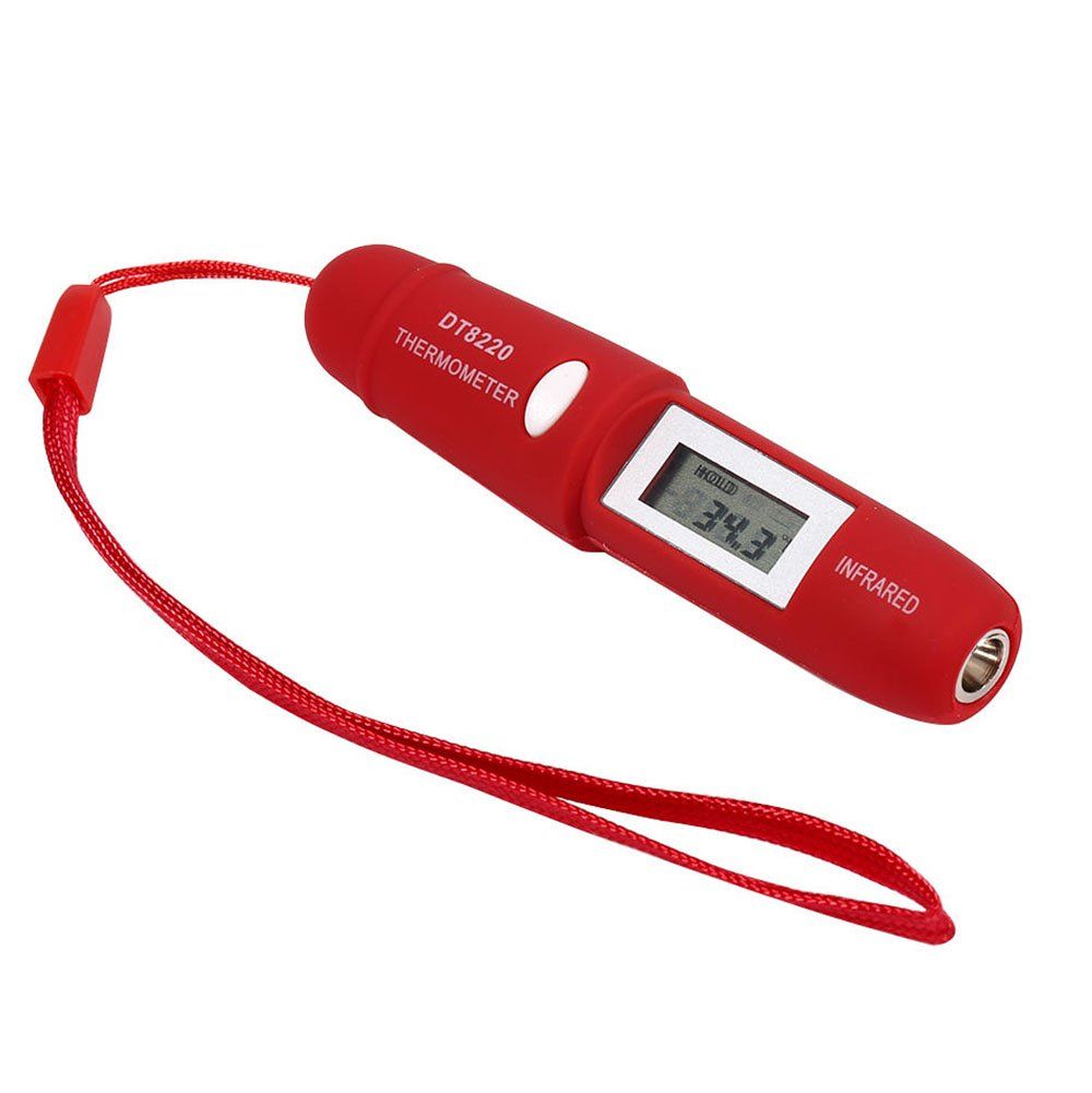 DT8220 Non-Contacting Mini Infrared Thermometer LCD Display Thermometer Pen