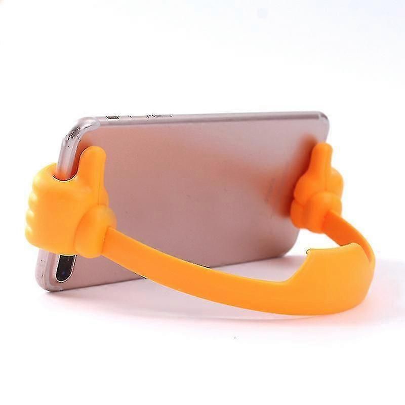 Thumbs-up Cell Phone Holder, Adjustable Plastic Phone Stand, Multi Colors Portable Desktop Stand For Iphone Xiaomi For Samsung