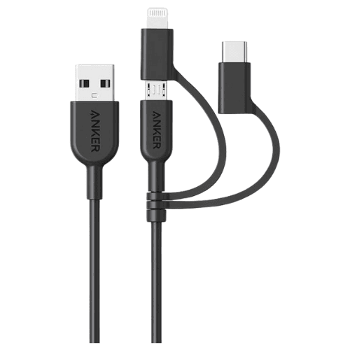 Anker PowerLineII 3-in-1 Cable