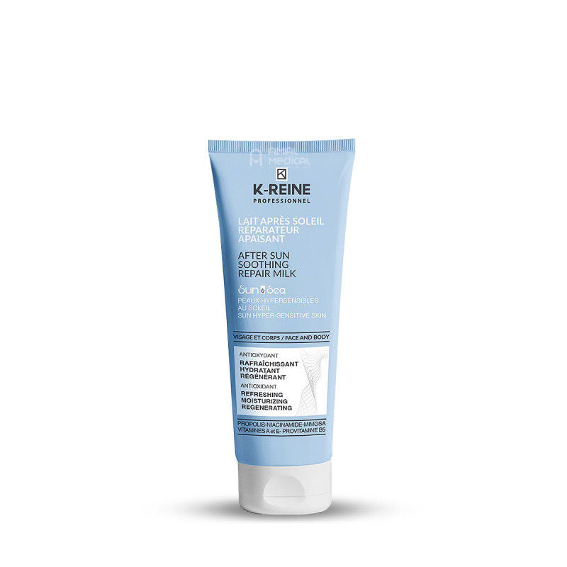 K-Reine Soothing Repair After Sun Milk For Face And Body, 100ml