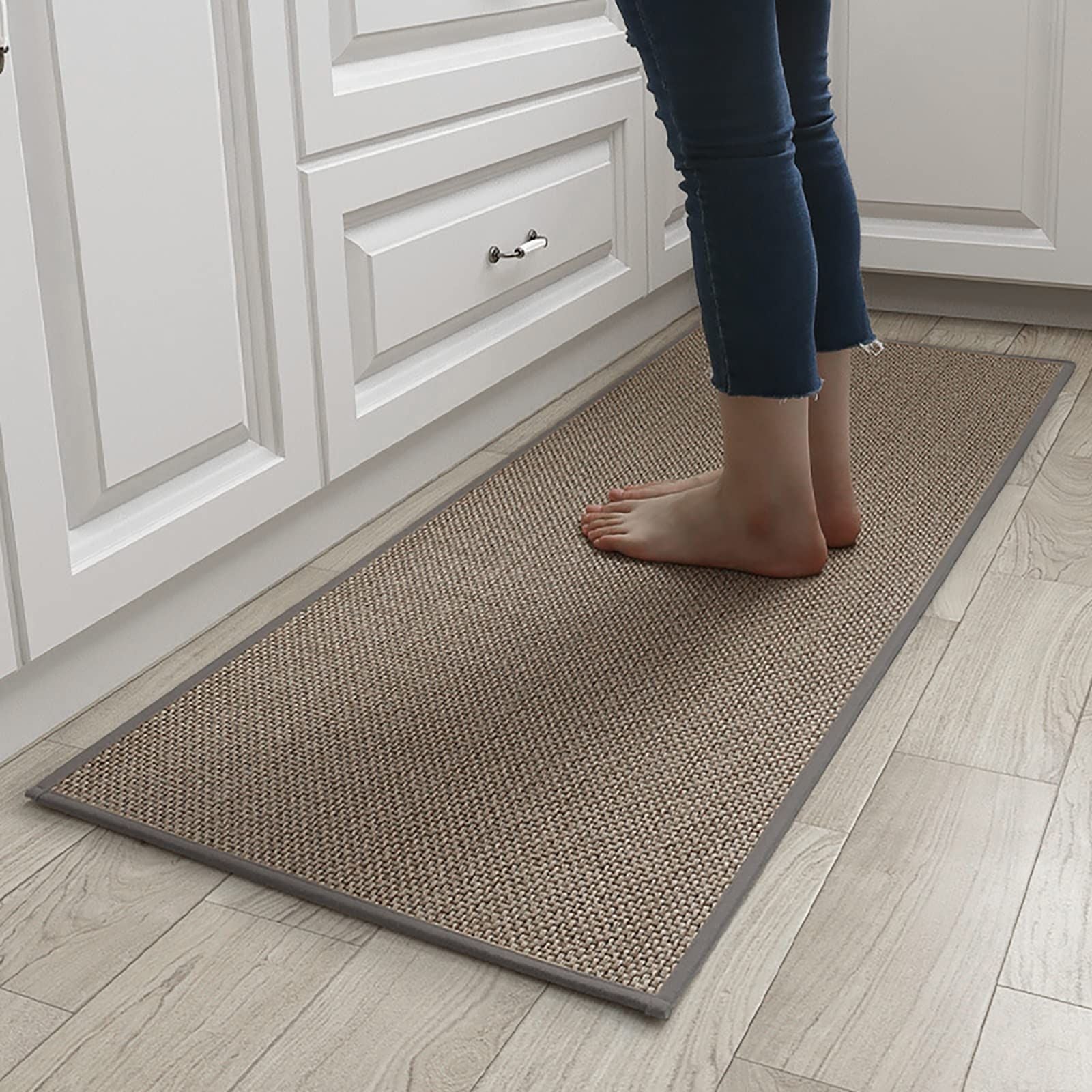 Non Slip Kitchen Mat Waterproof Kitchen Rugs Washable Floor Mat Home Decor