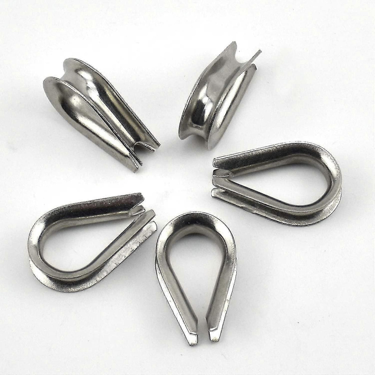 265pcs Crimp Sleeves and Stainless Steel Cable Lug Kit