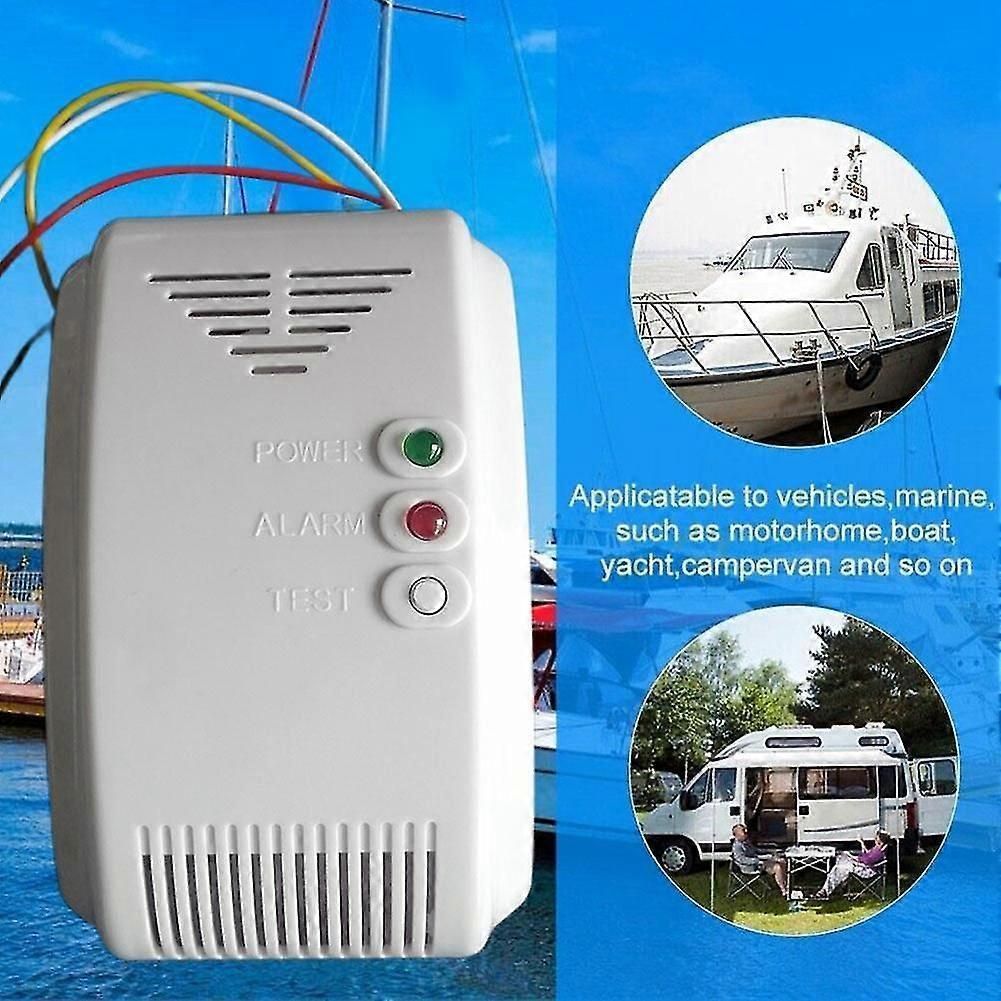 12V Gas Leak Detector Alarm for Propane Butane and LPG