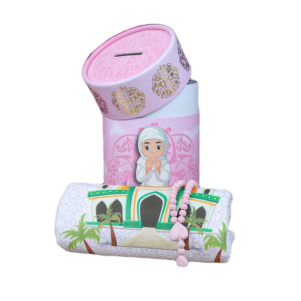 Children's Prayer Rug With Piggy Bank