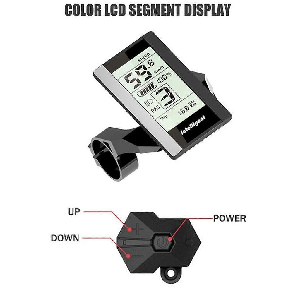24V-60V 800S LCD E-Bike Display Indicator