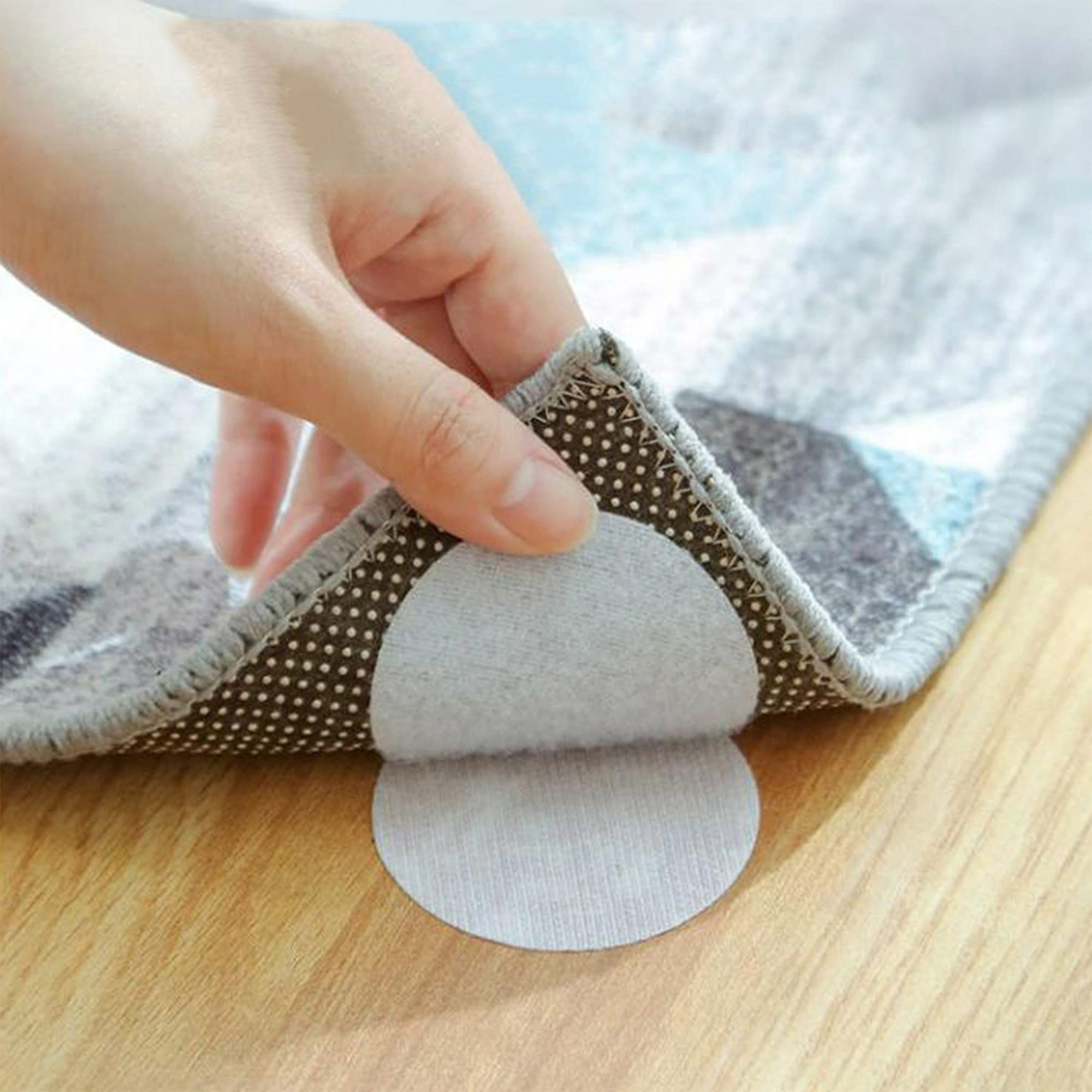 Non Slip Cushion Pad Strong Self Adhesive Fastener Bed Sheet Holder For Sofa