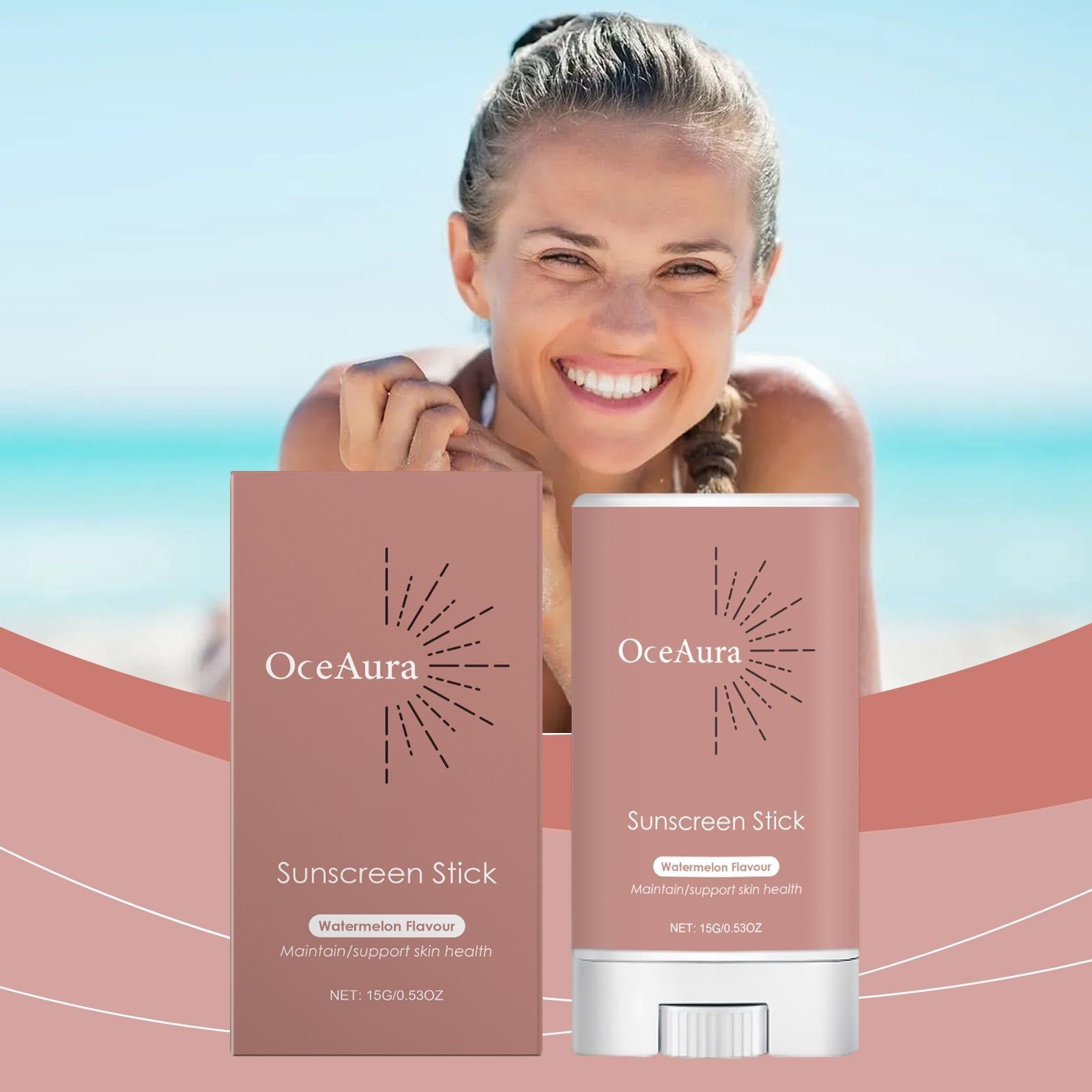 Daily Moisturizing Defense Stick, Outdoor Sun Protection, Skin Brightening ,15g