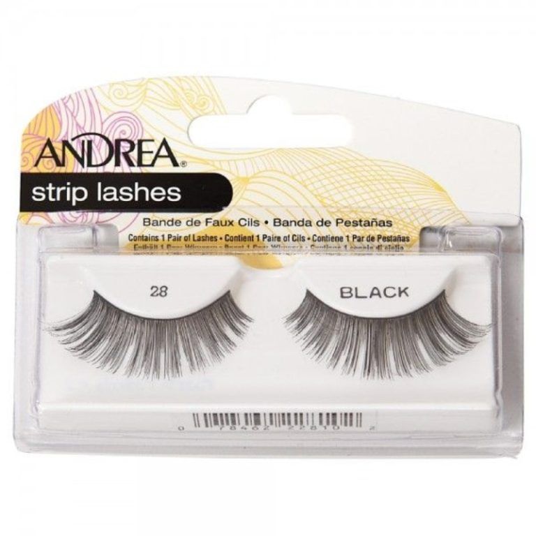 Andrea Strip Lashes 1 Pair, Black