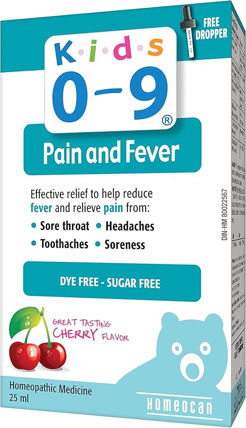Kids 0 - 9 Pain and Fever 25ml