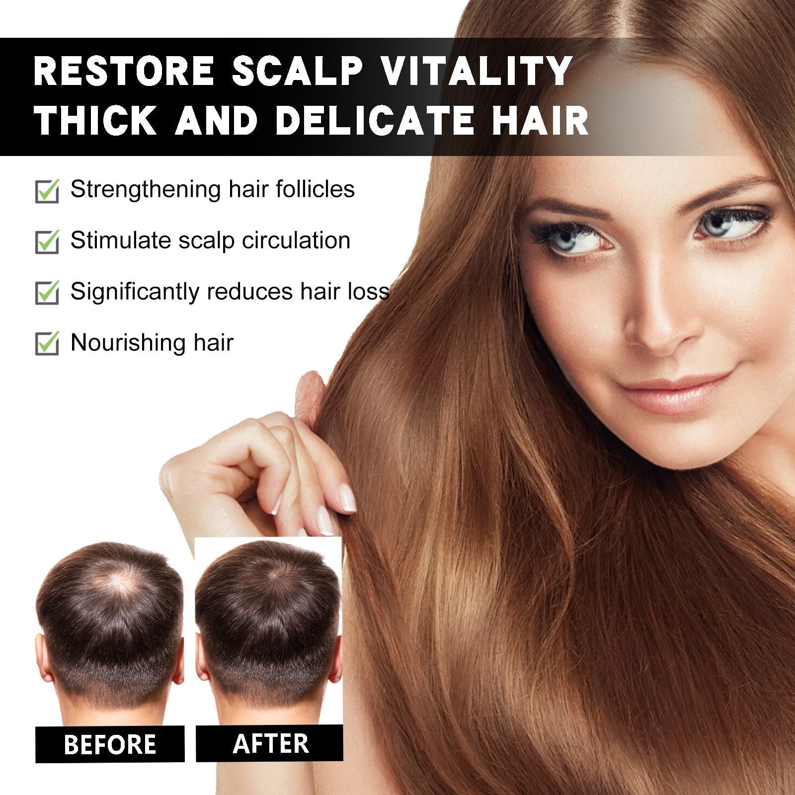 Revitalize Hair with Rice Water Cream, Hydrating Shampoo and Conditioner for Smooth, Healthy Hair ,30g