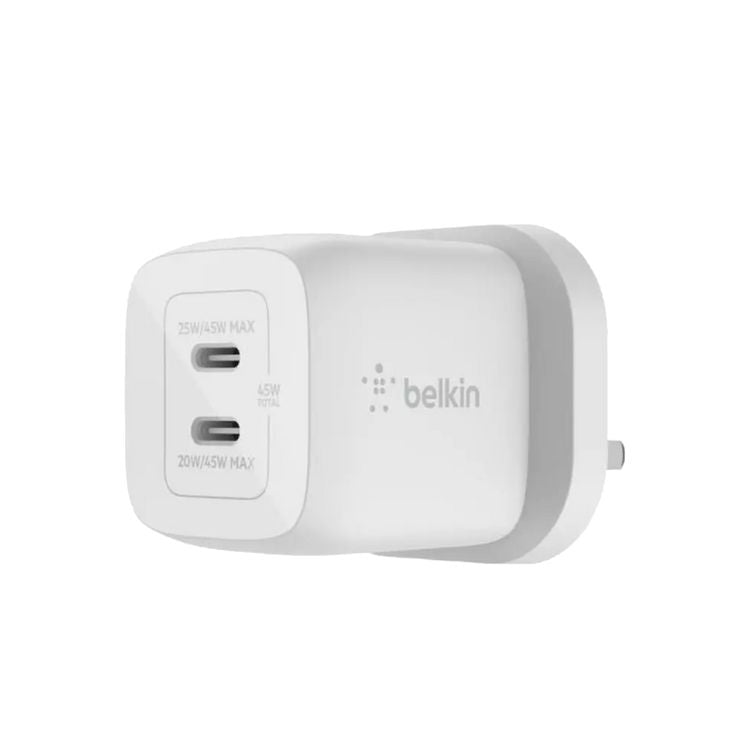 Belkin BoostCharge 45W USB-C Wall Charger &amp; 1M C-C
