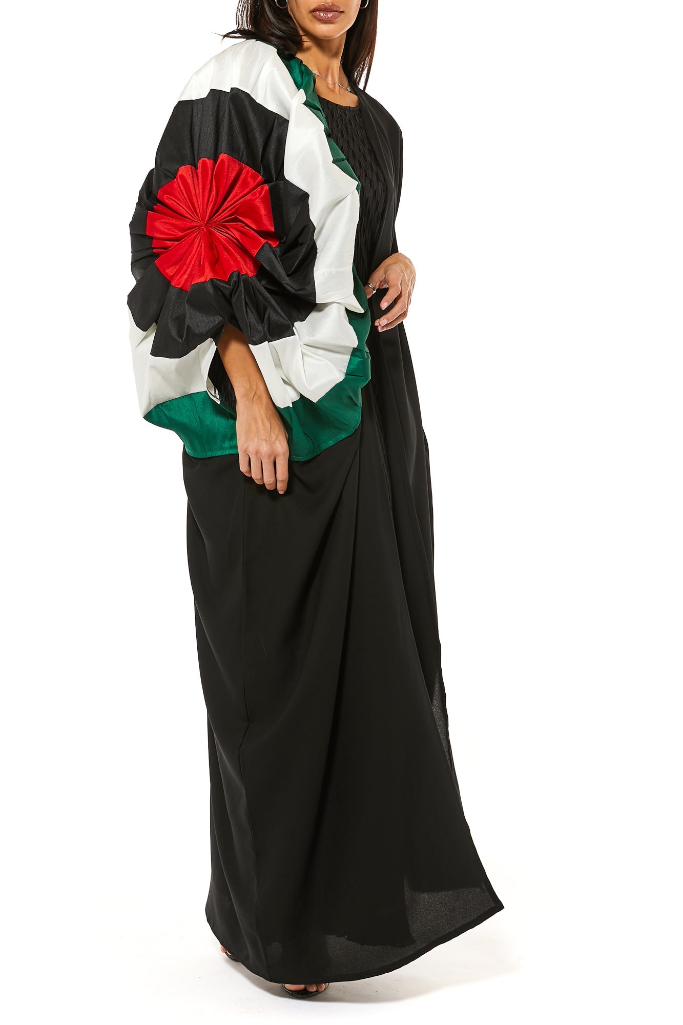 MOiSTREET National Day Crepe Abaya