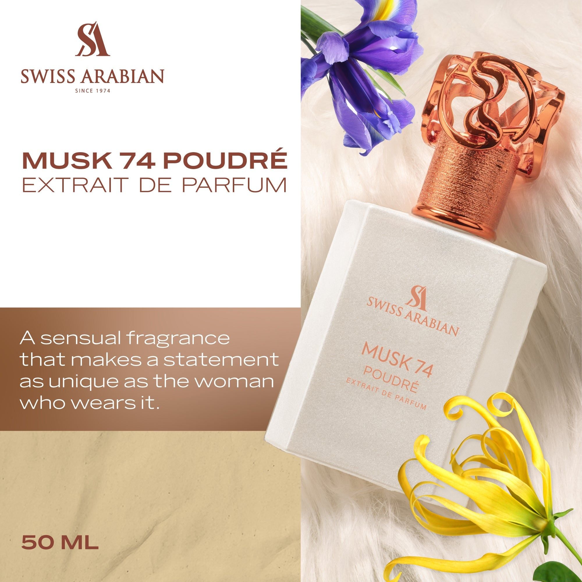 MUSK 74 POUDRÉ