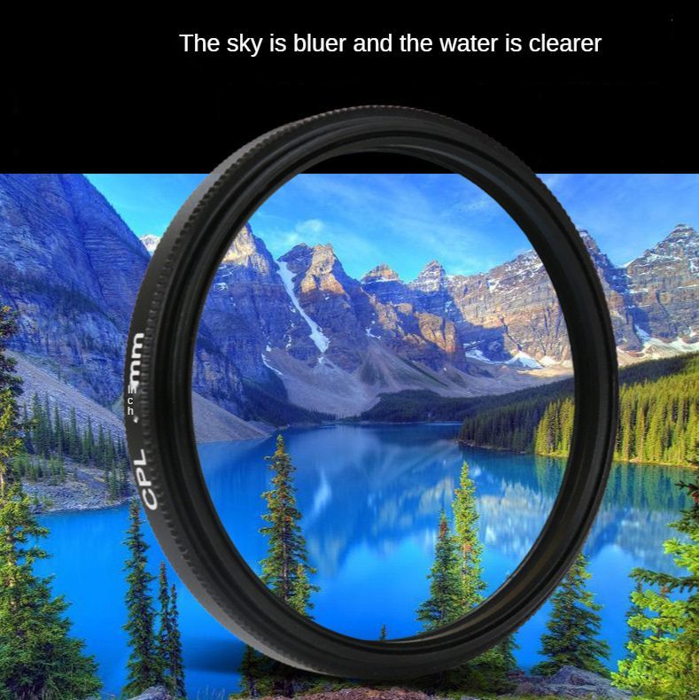 Phone Camera Lens 37mm CPL Phone Polarized Lens Clip On Filter Lens