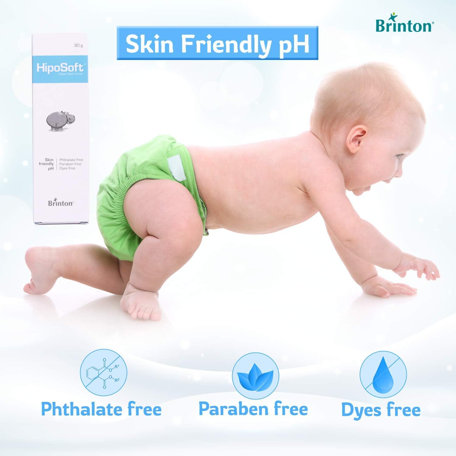 Brinton HipoSoft Diaper Rash Cream 30g