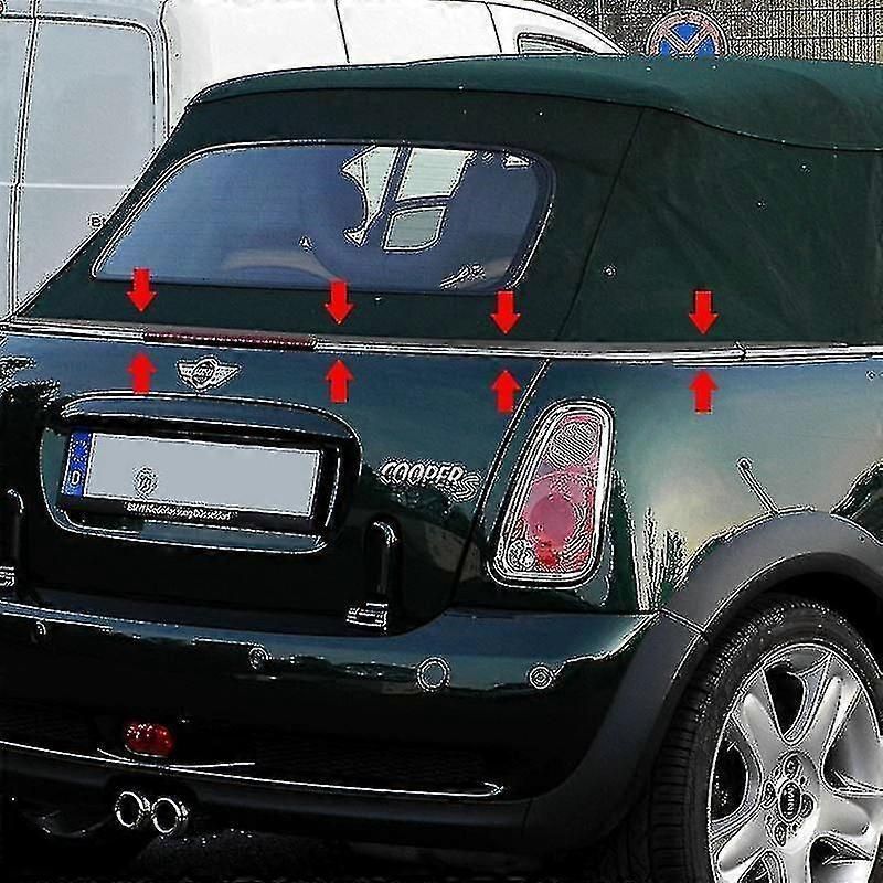 Rear Soft Top Roof Weather Seal Repair Kit for Mini Cooper R52