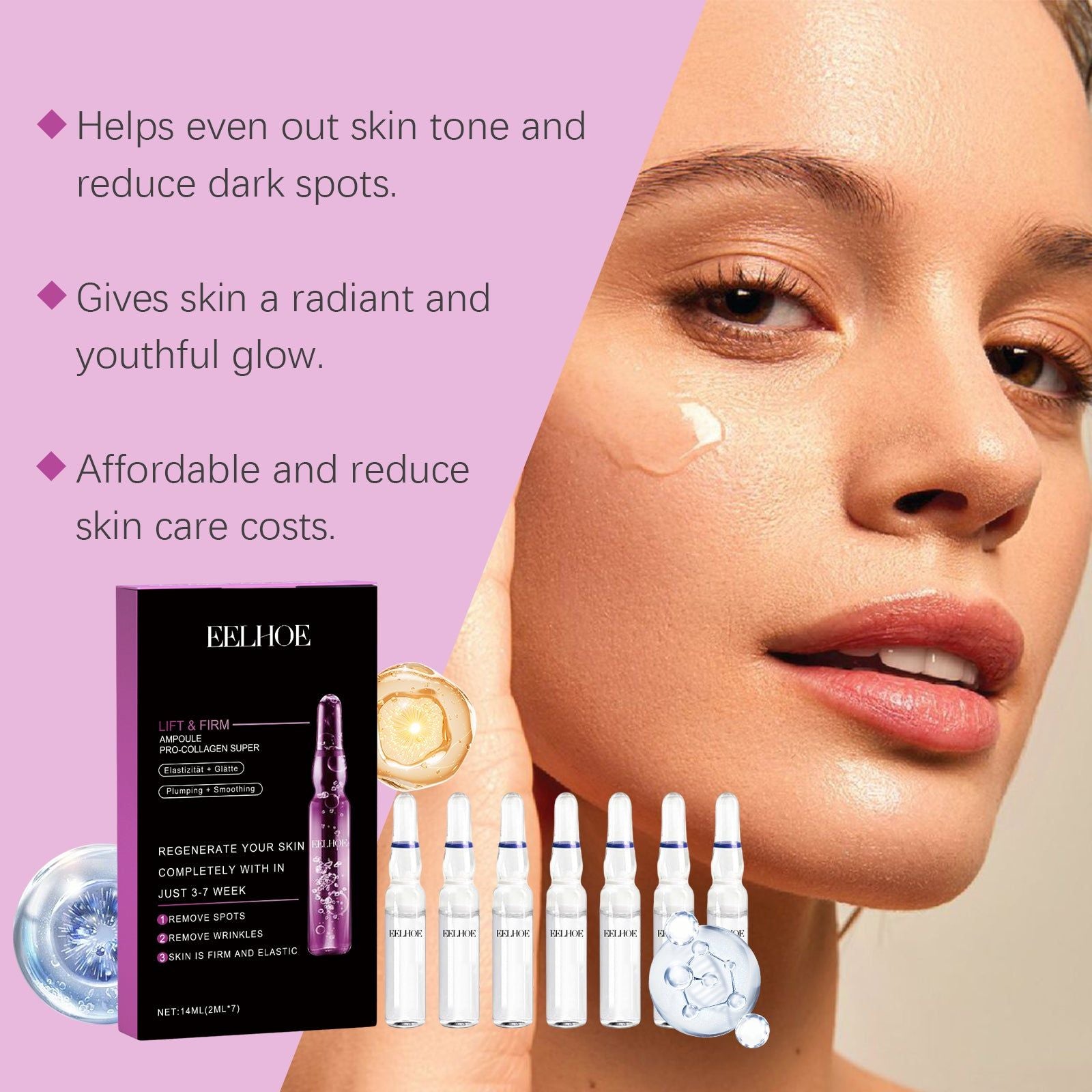 Ceramide Serum for Skin Care, Anti-Aging, Hydrating, Rejuvenating, Elasticity ,14ml
