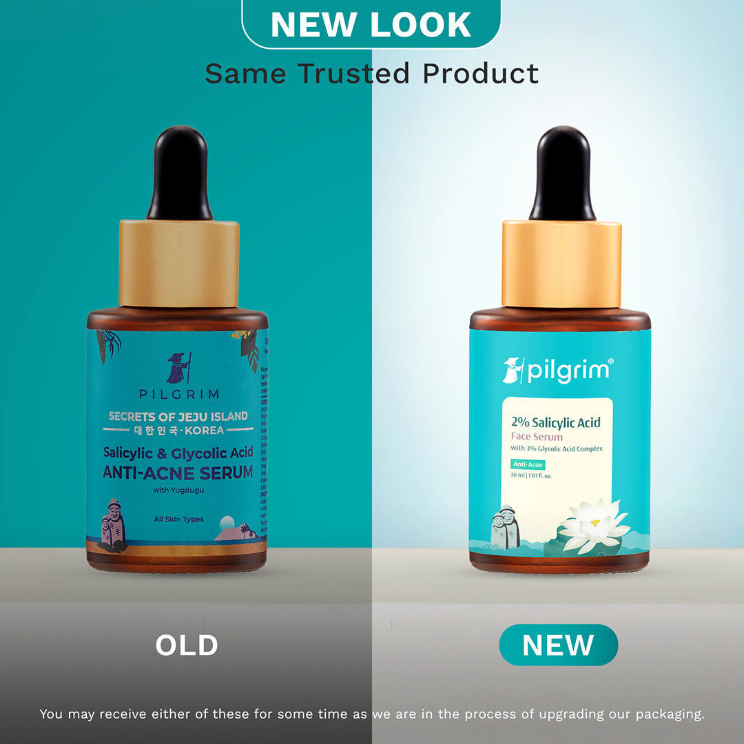 Pilgrim 2% Salicylic Acid + 3% Niacinamide Oil Control Serum For Oily & Acne-Prone Skin