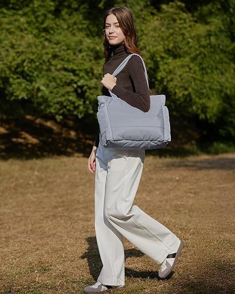 Womens Large Capacity Tote Beach Bag Shoulder Bag Lightweight Handbag