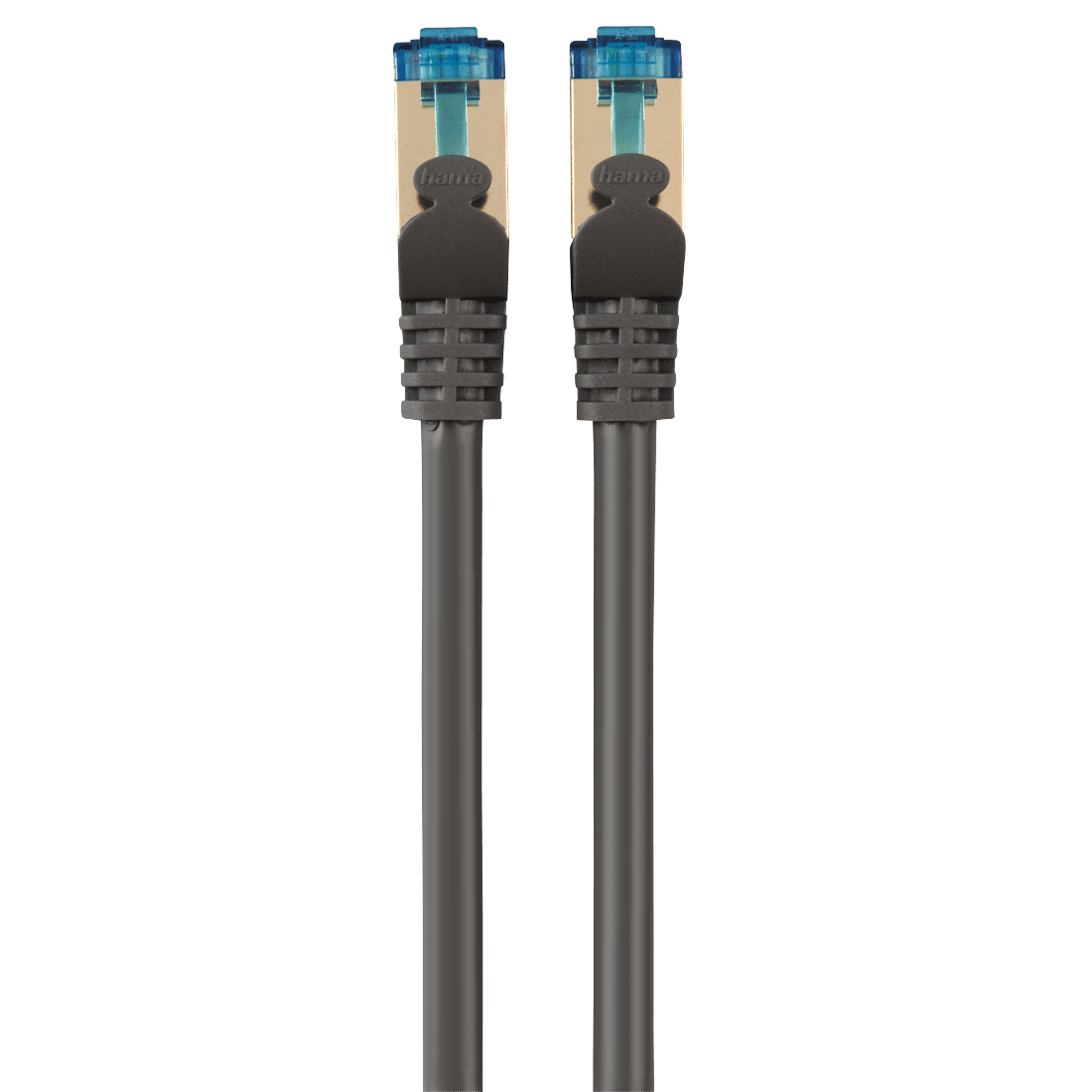 Hama D3045054 Cat-6 Pimf Network Cable,Gold-Pltd,Double-Shielded,5.00 M